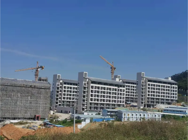 Blueway eraikinaren igerilekuaren proiektua: Guangzhou Civil Aviation College