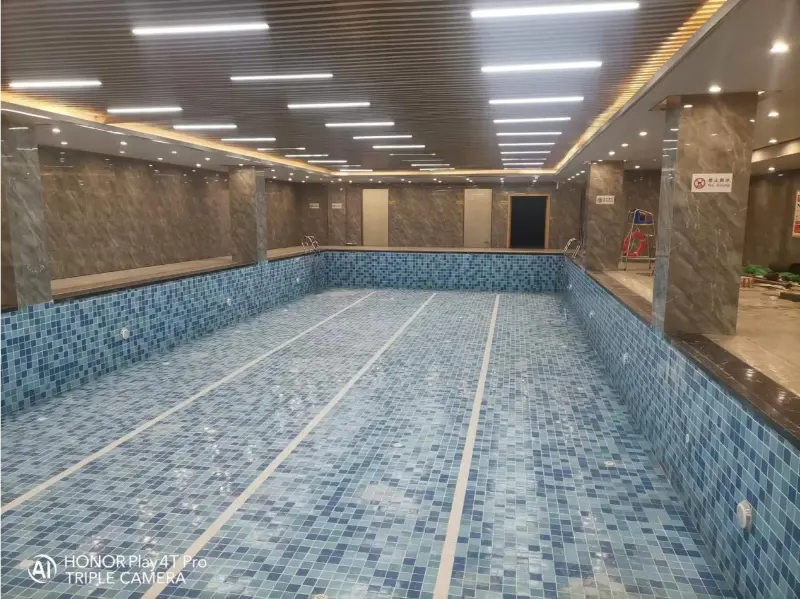 Blueway Bero Ponpak Barneko igerilekuen erosotasuna hobetzen du Yabowen No.1 Mansion Residential Project-en